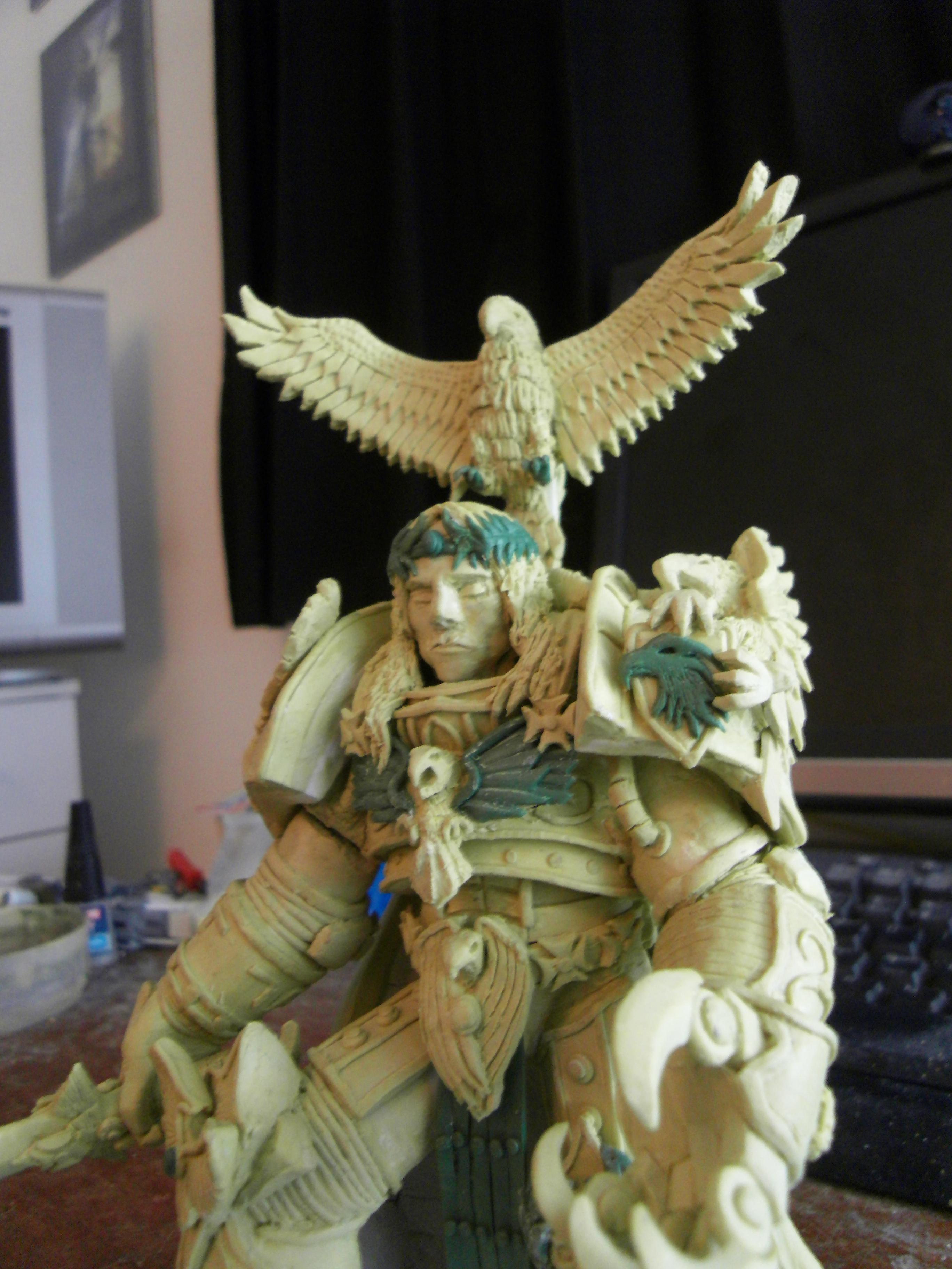 41st Millenium, Eagles, Emperor, Emperor Of Mankind, Emperors Palace, Holy Terra, Sculpting, Statue, Terrain, Warhammer 40,000, Warhammer Fantasy