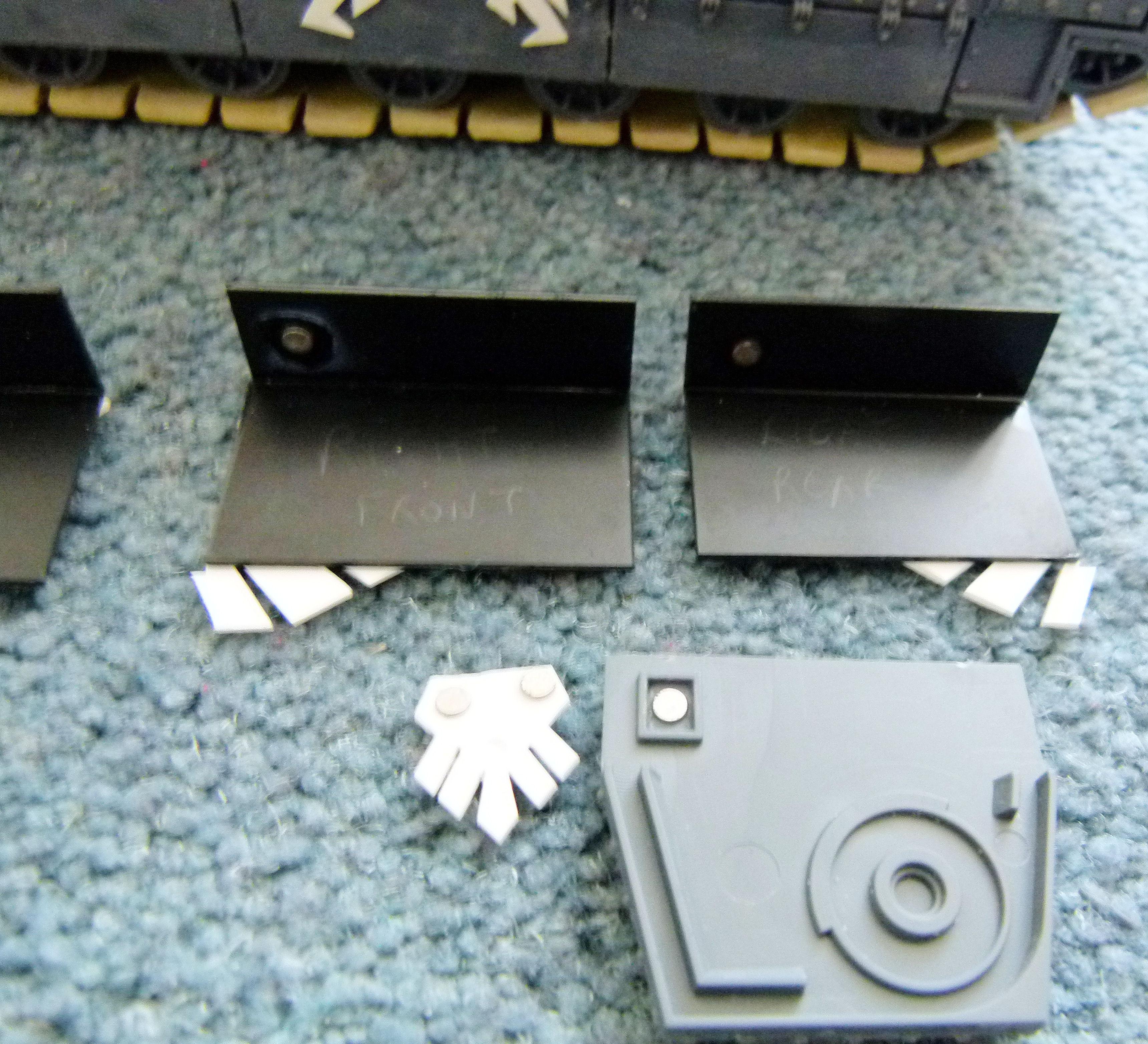 Fellbalde Imperial Eagle Side Armour magnets Middle Sponson