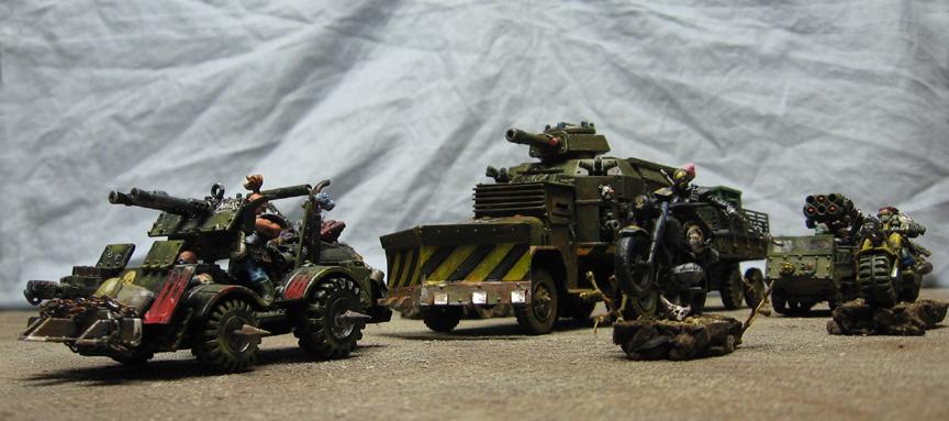 Guild Convoy in the Ash Wastes of Necromunda