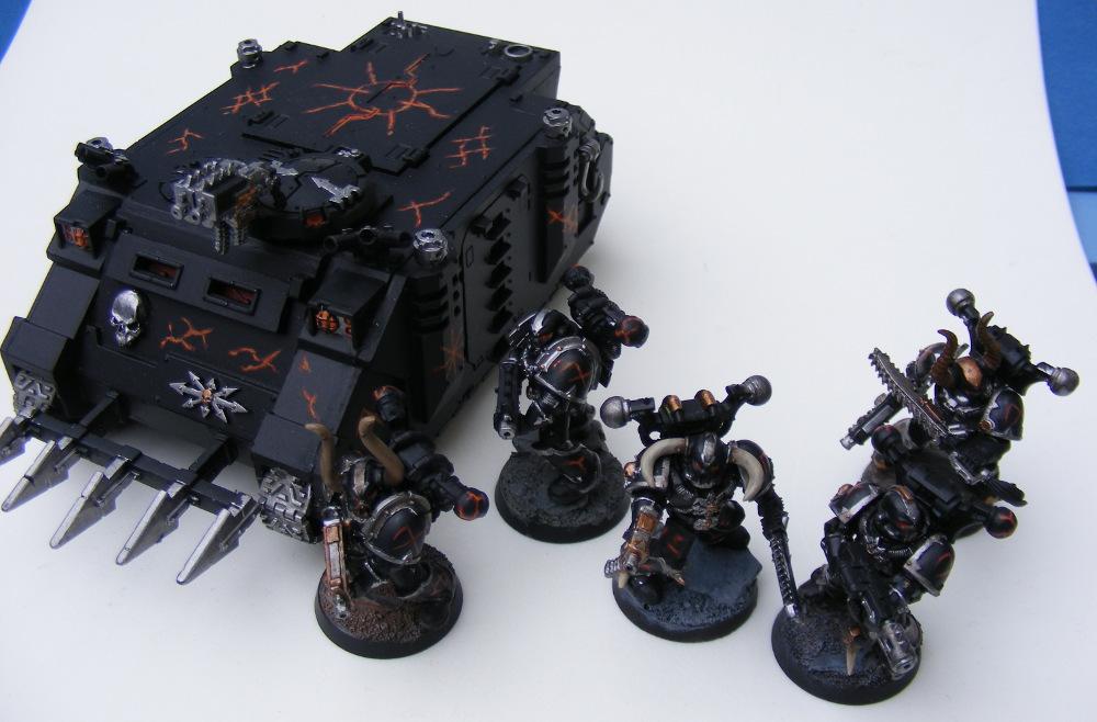 Chaos Space Marines, Rhino, Warhammer 40,000