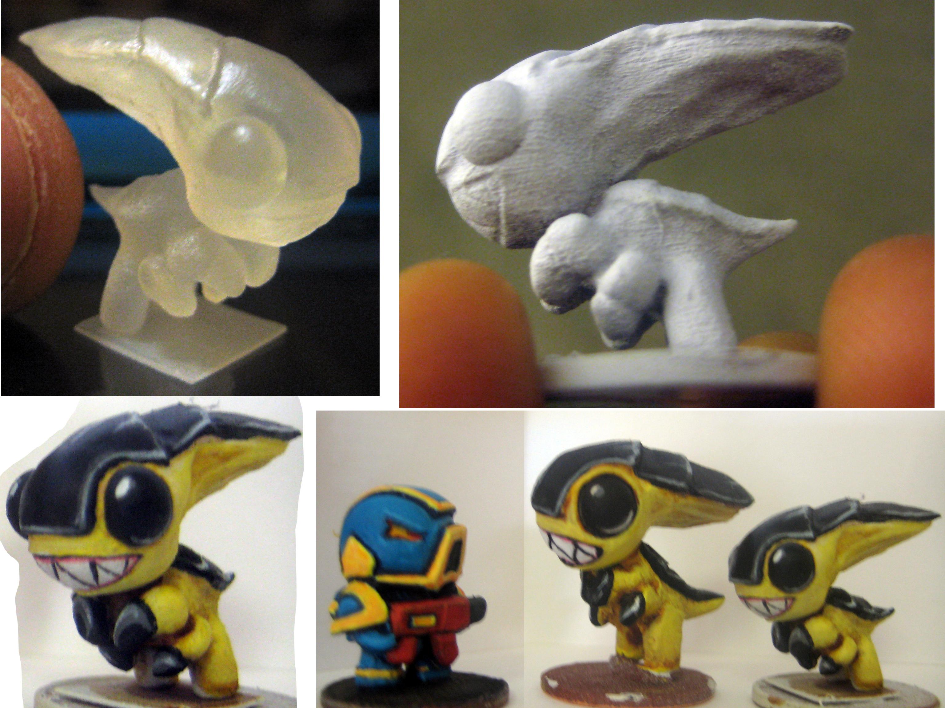 Chibinid, Chibinid_Smile_SHAPEWAYS
