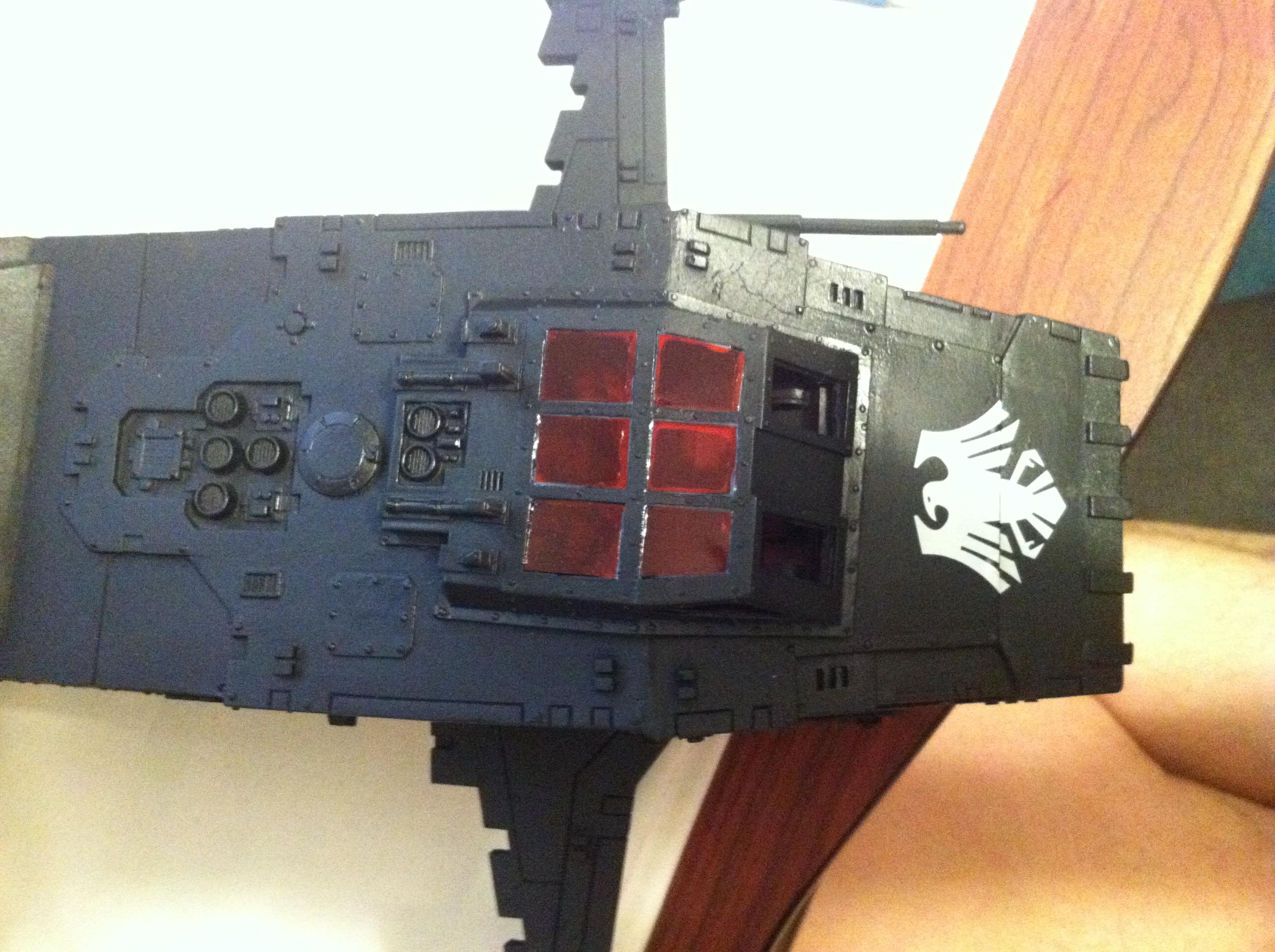 Forge World, Raven Guard, Space Marines, Thunderhawk, Work In Progress