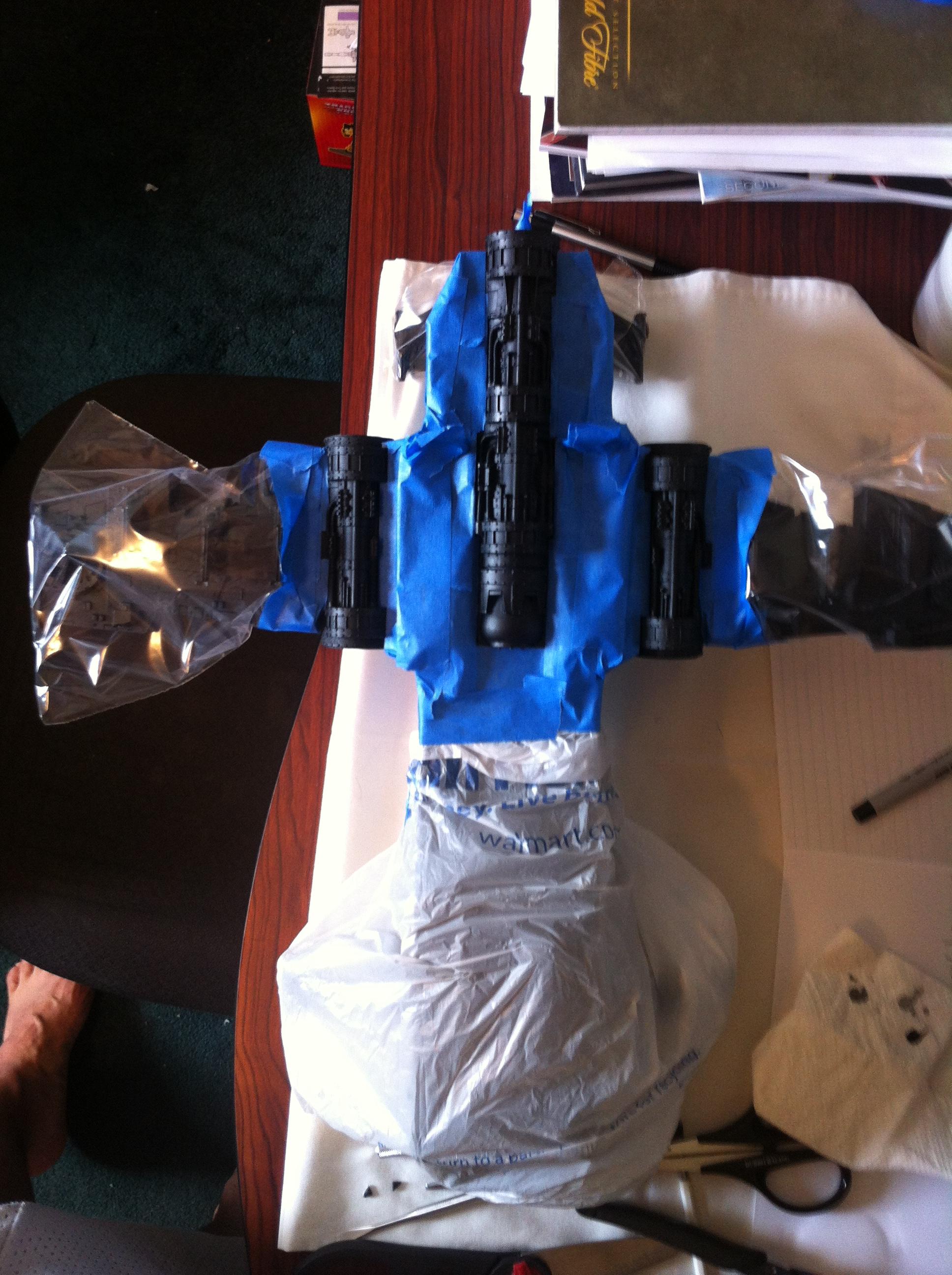 Forge World, Raven Guard, Space Marines, Thunderhawk, Work In Progress