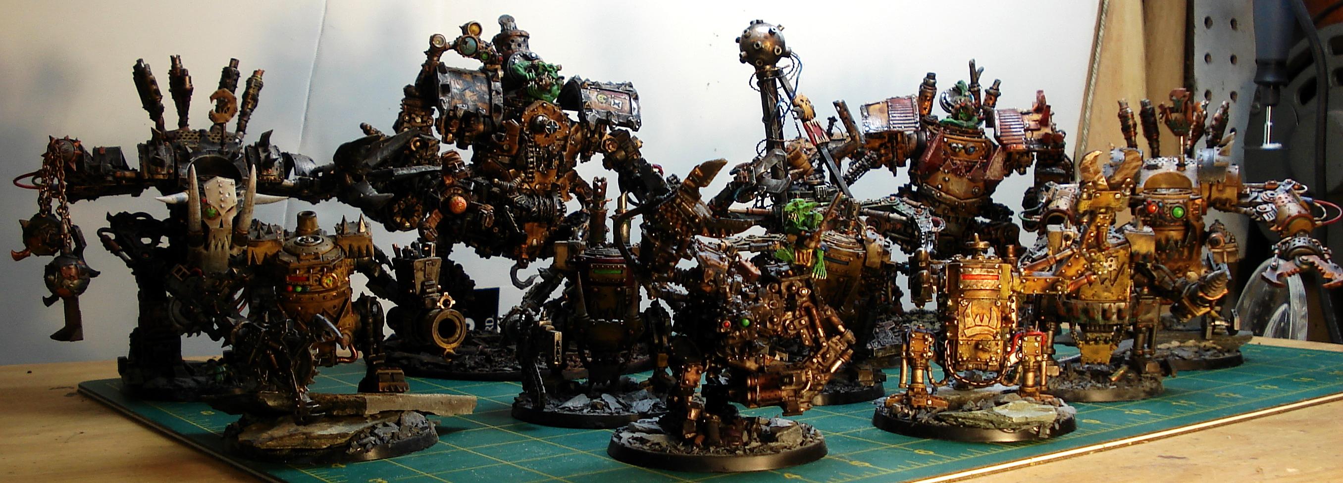 Bad, Claw, Comission, Custom, Deff, Dreadnought, Field, Force, Kustom, Mega, Moons, Orks, Scrap, Space, Space Marines, Trukk
