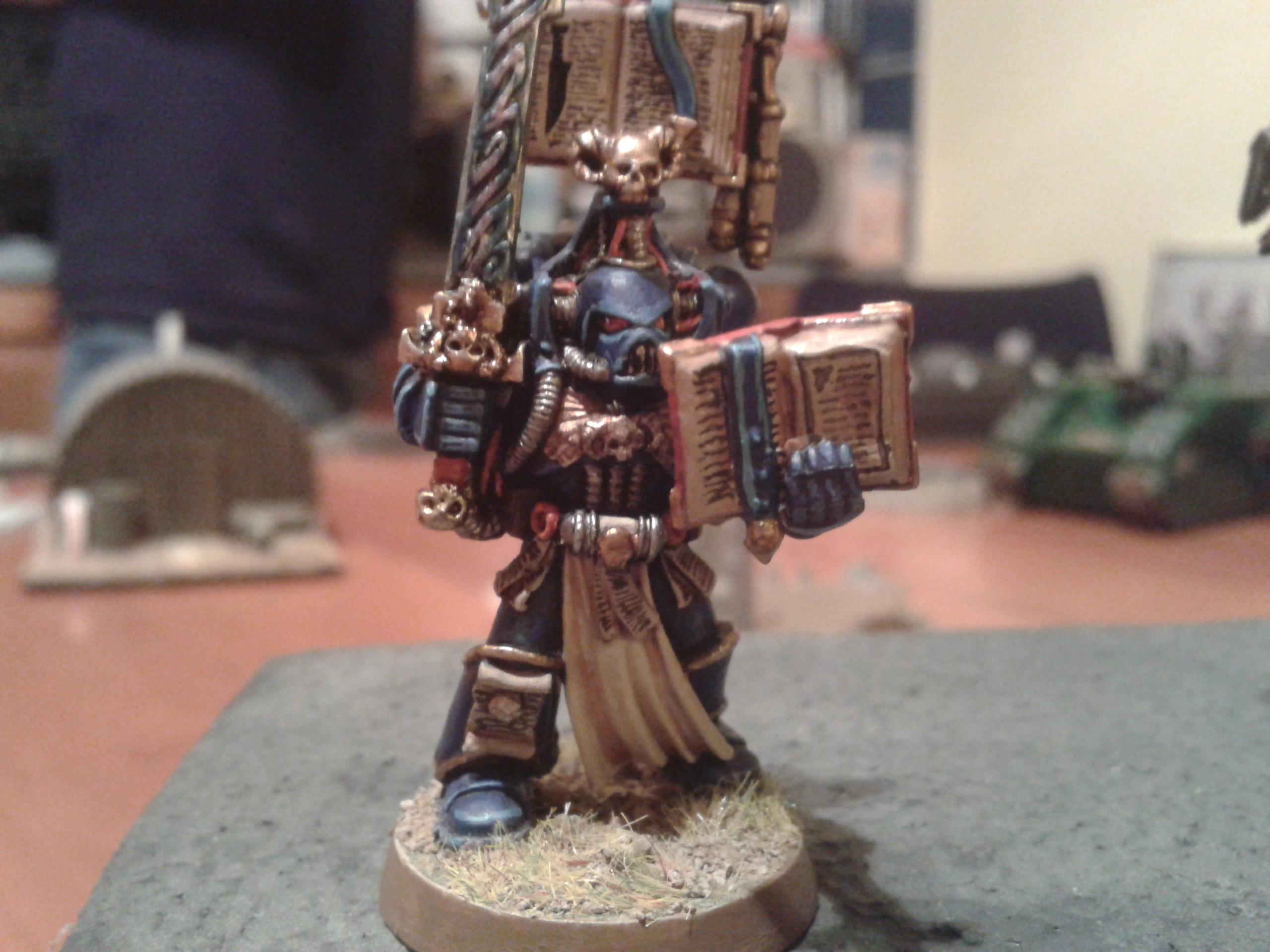 Chaplain, Librarian, Senior Staff, Techmarine