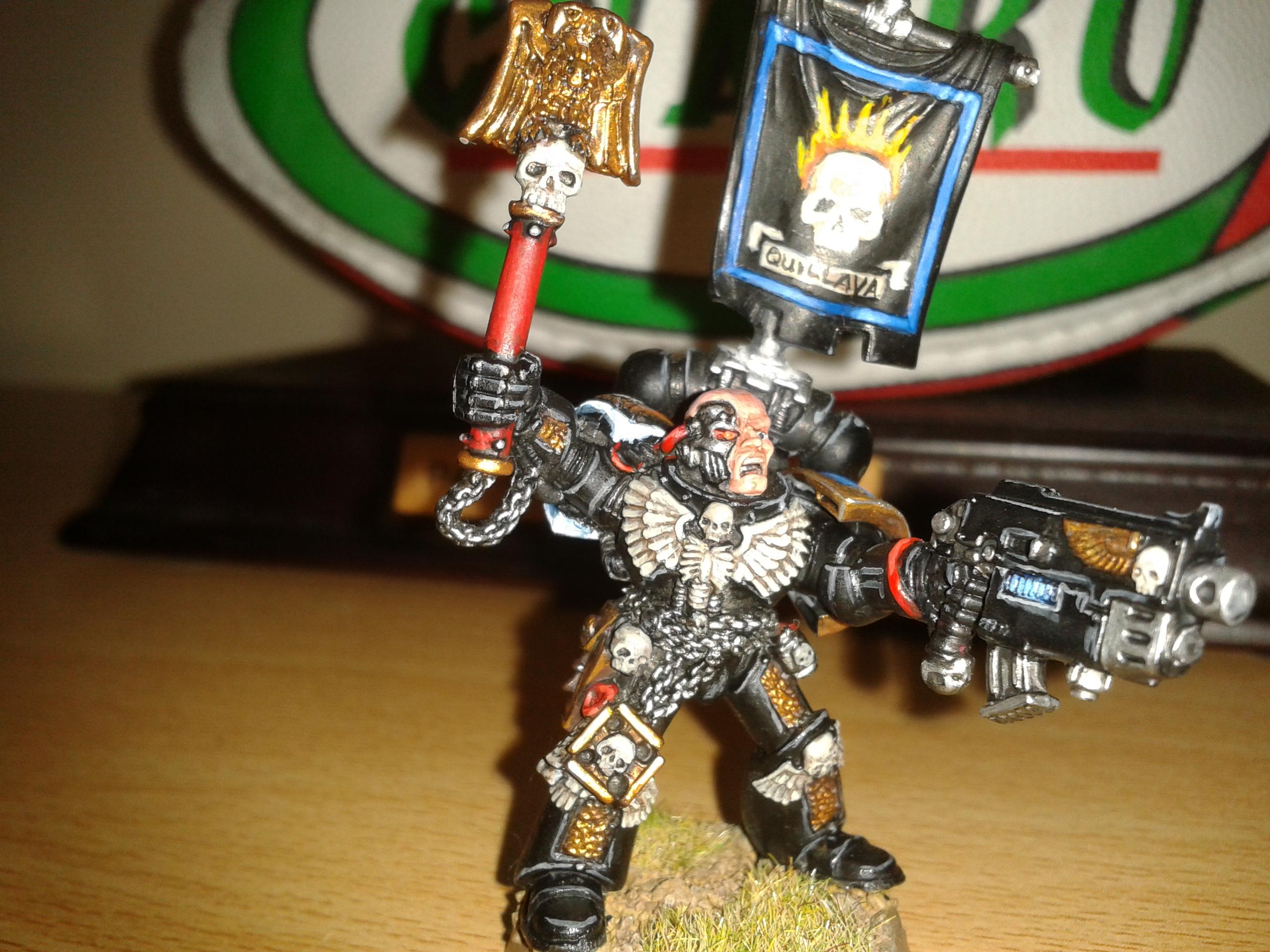 Chaplain, Librarian, Senior Staff, Techmarine