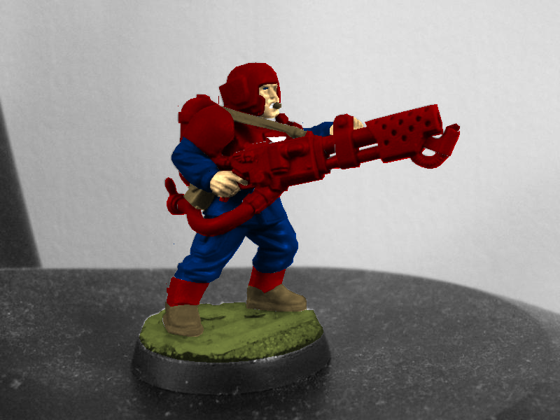 This is the standard colour scheme for my cadian imperial guard