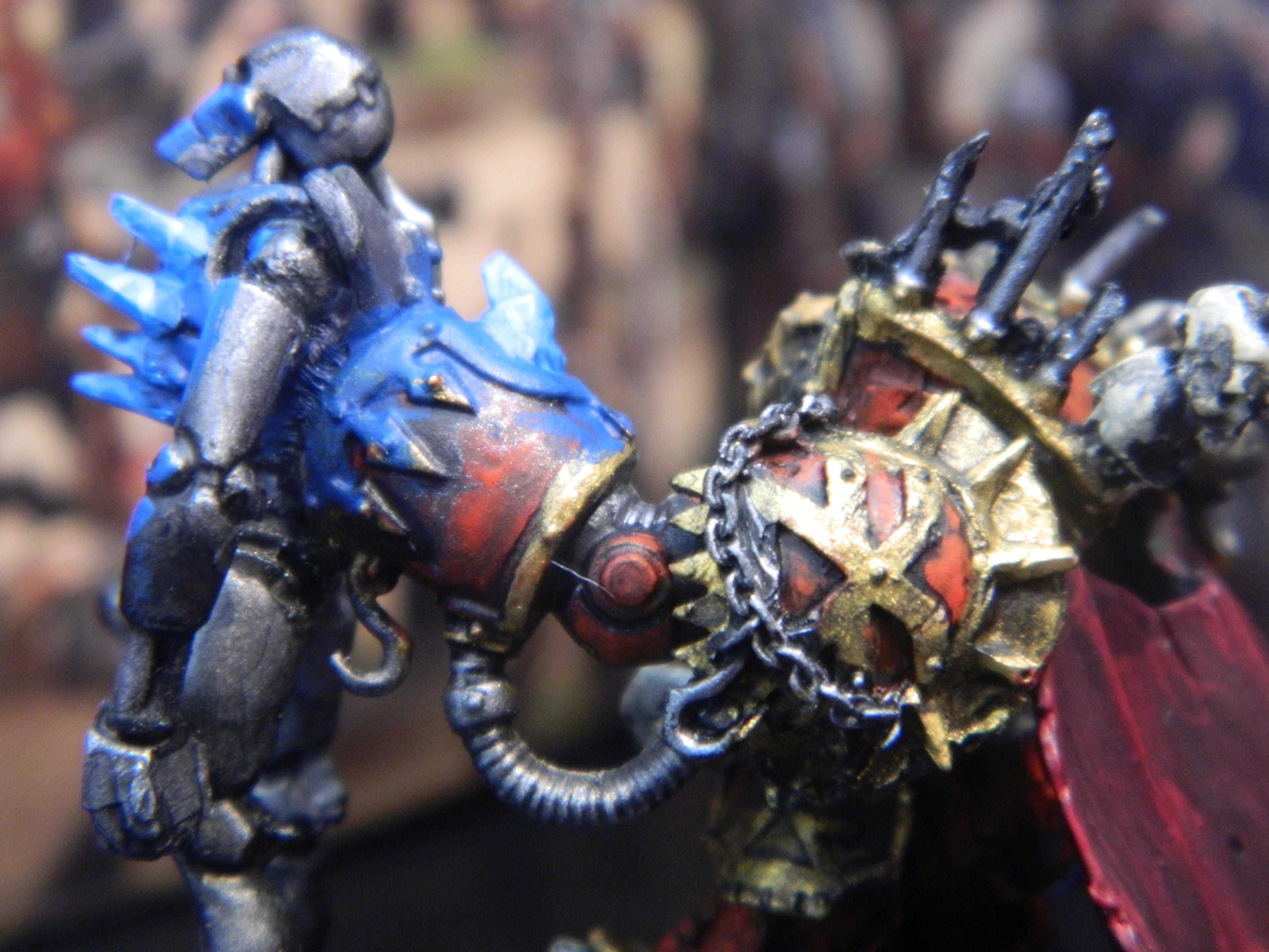 Chaos, Chaos Space Marines, Khorne, Lighting, Lightning Claw, Lord, Necrons, World Eaters