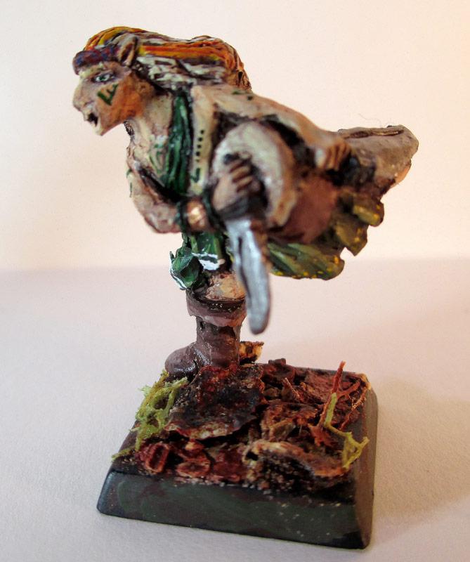 Custom, Elves, Musician, Revelen, Revelen Miniatures, Scratch, Sculpting, War Dancer, Wardancer, Warhammer Fantasy, Wood Elves