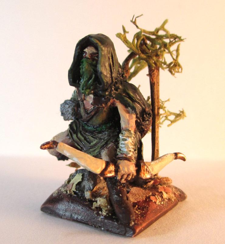 Custom, Elves, Revelen, Revelen Miniatures, Scratch, Sculpting, Warhammer Fantasy, Way Watcher, Waywtacher, Wood Elves