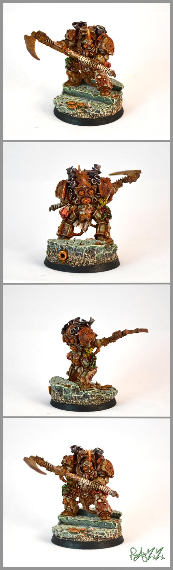 Chaos, Nurgle, Rust, Space, Space Marines, Typhus
