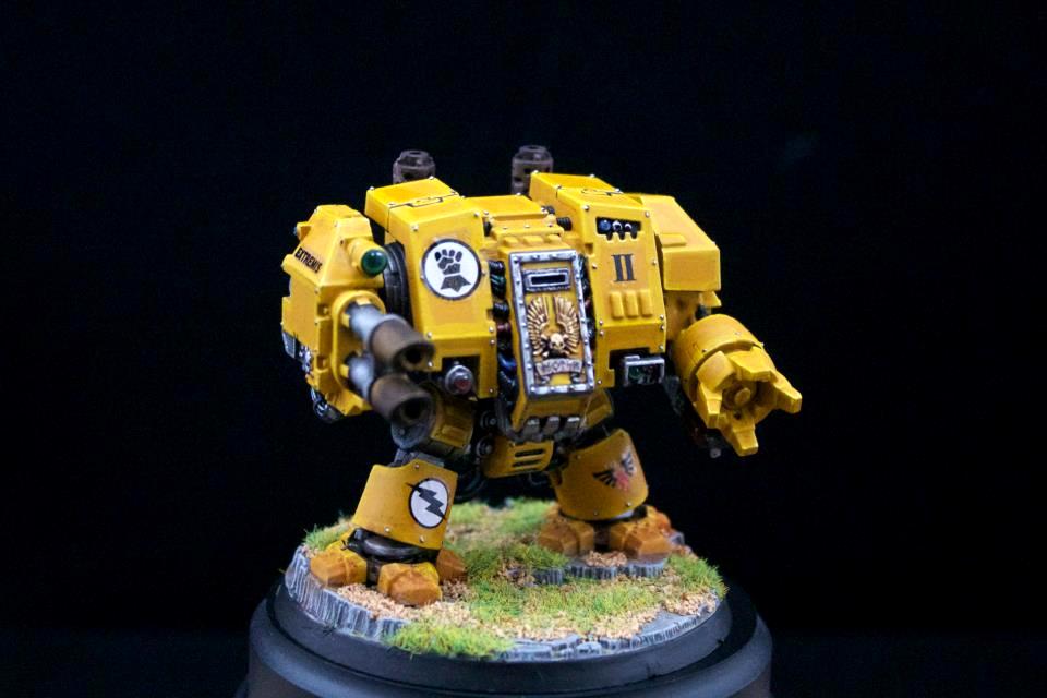 Dreadnought, Imperial Fists, Space Marines, Vehicle