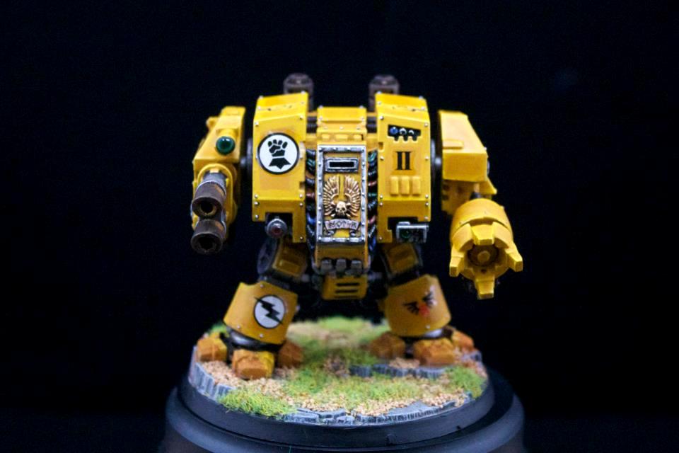 Dreadnought, Imperial Fists, Space Marines, Vehicle