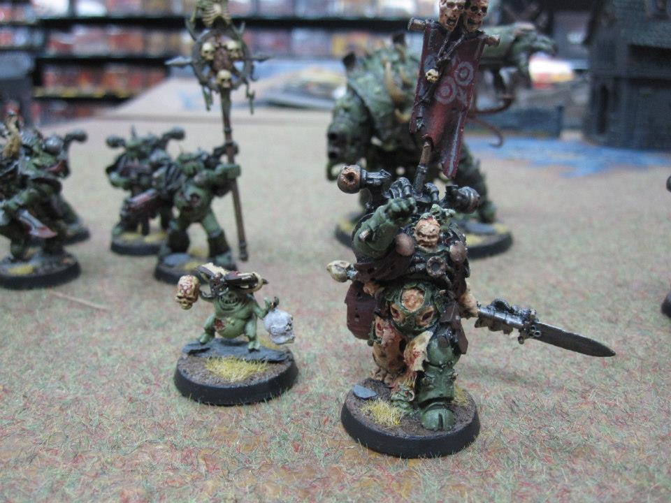 Chaos, Necrosius, Nurgle, Space Marnies, Warhammer 40,000