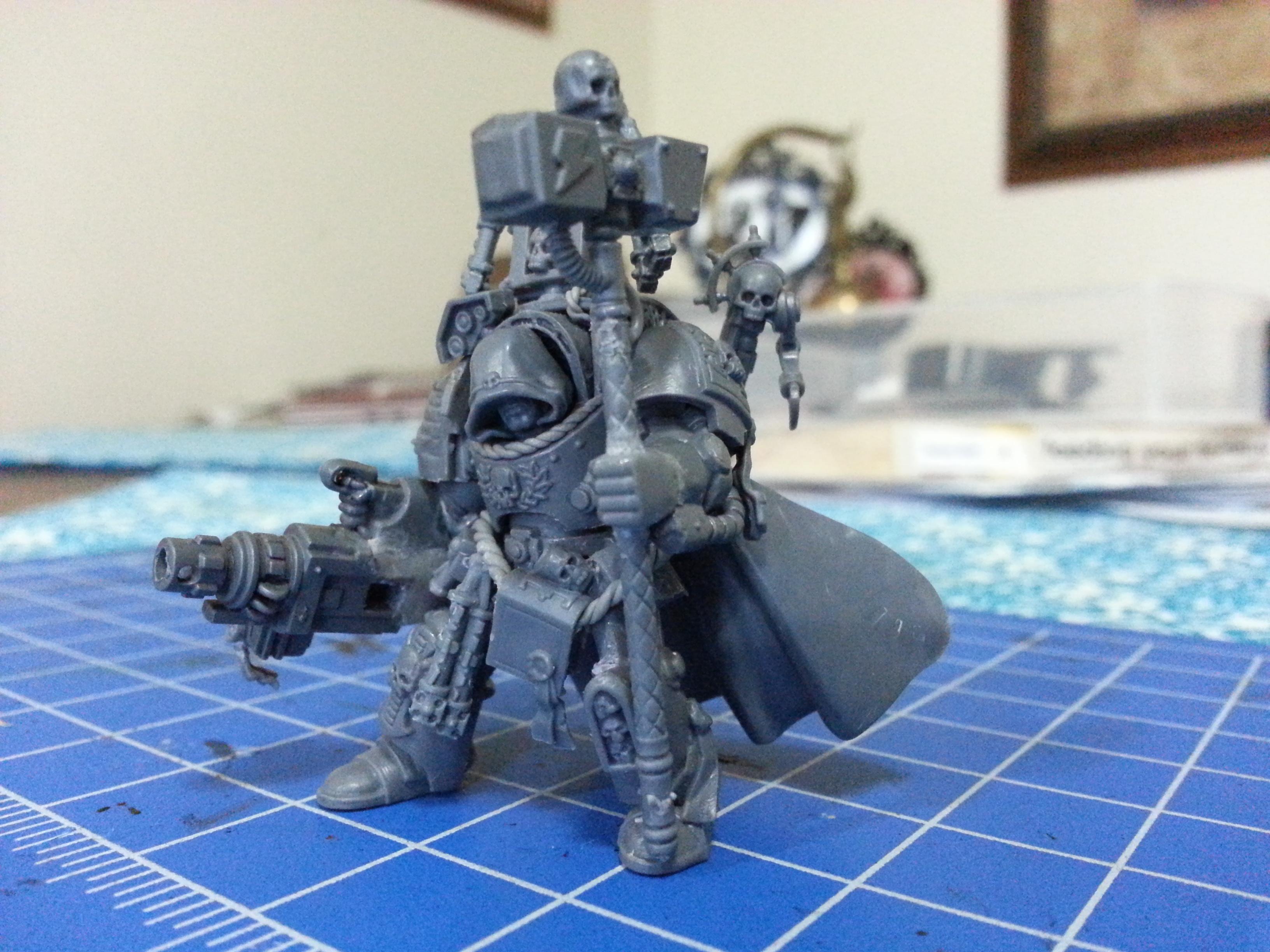 Grey Knights, Inquisitor, Malleus, Ordo, Space Marines, Terminator Armor, Warhammer 40,000