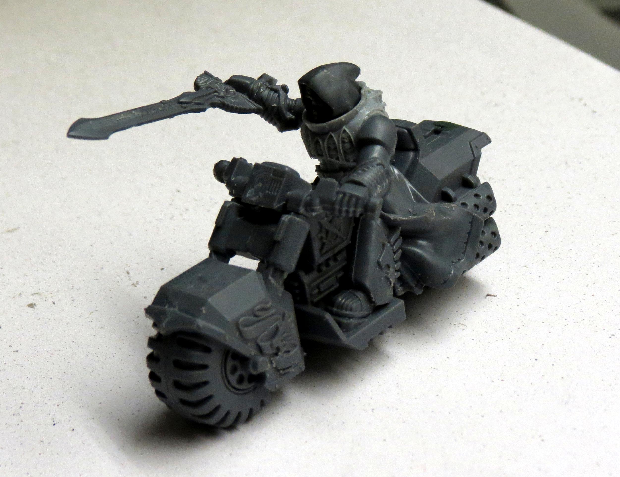 Libby on bike WIP