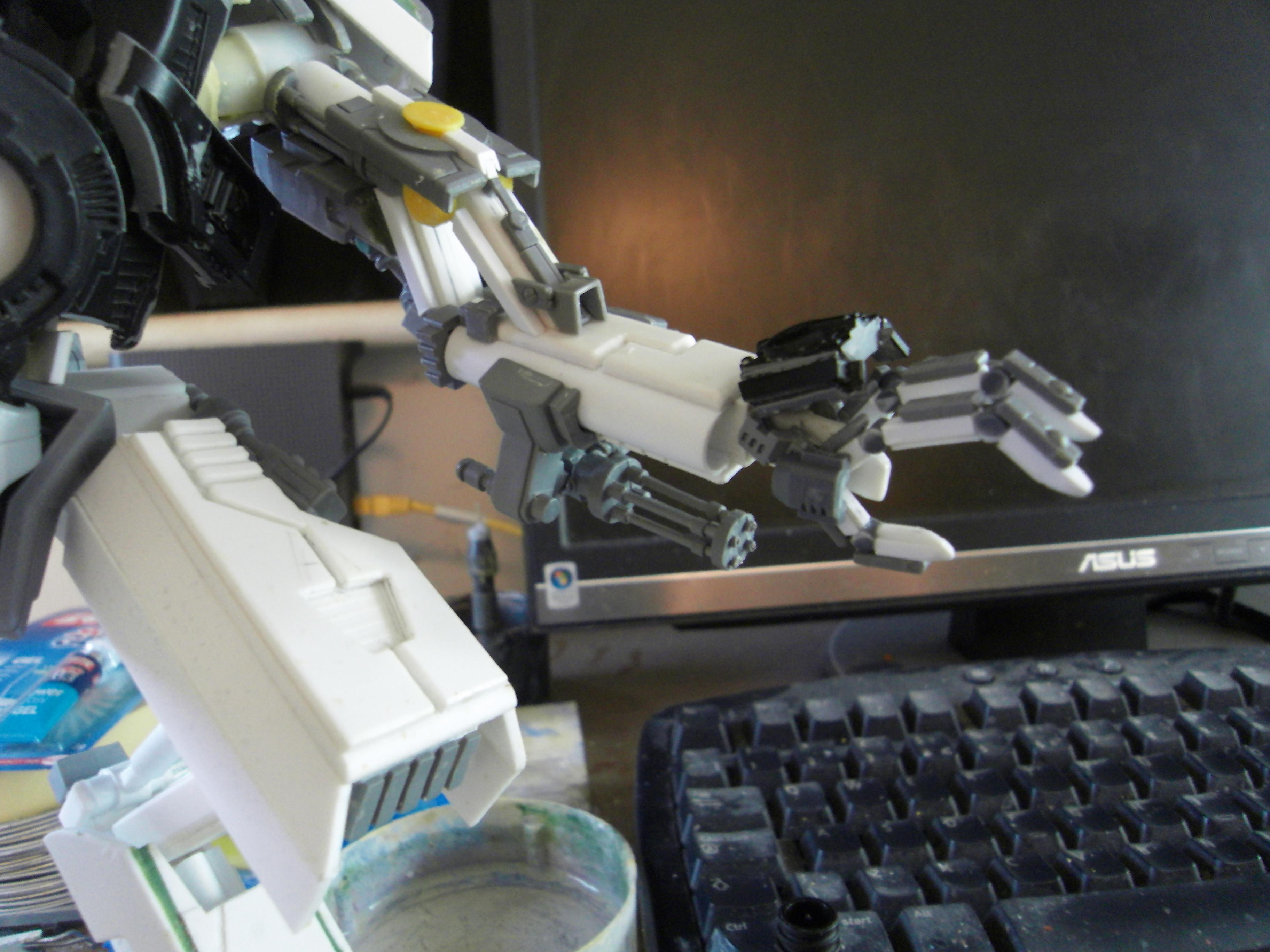 Battlesuit, Conversion, Empire, Heavy, Scratch Build, Tau, Titian, Uber Suit, Warhammer 40,000, Warhammer Fantasy