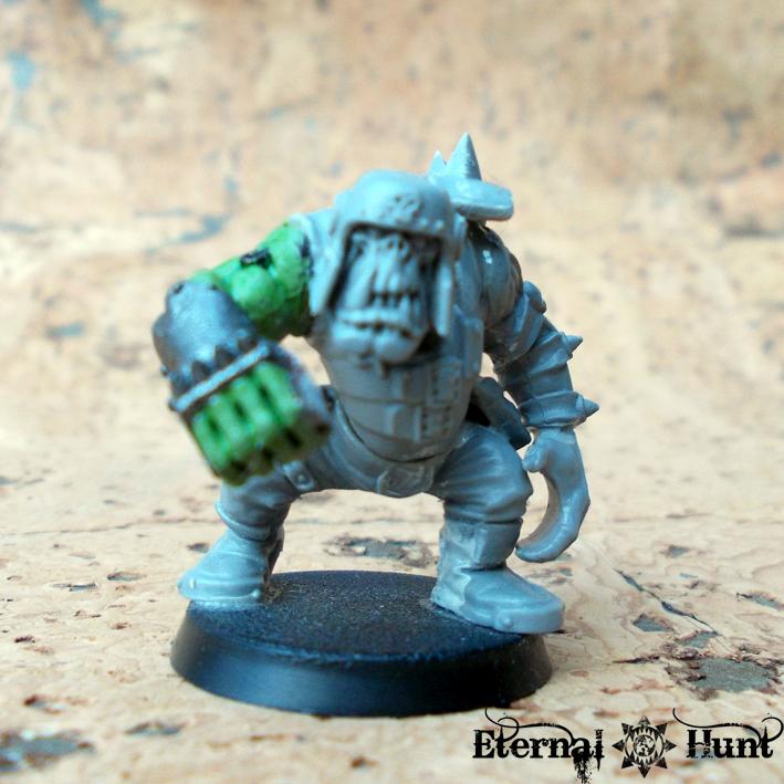 Bb, Blood Bowl, Conversion, Goblins, Greenskins, Kitbash, Orcs, Orcs &amp; Goblins, Orkheim Ultraz, Team, Warhammer Fantasy, Wfb