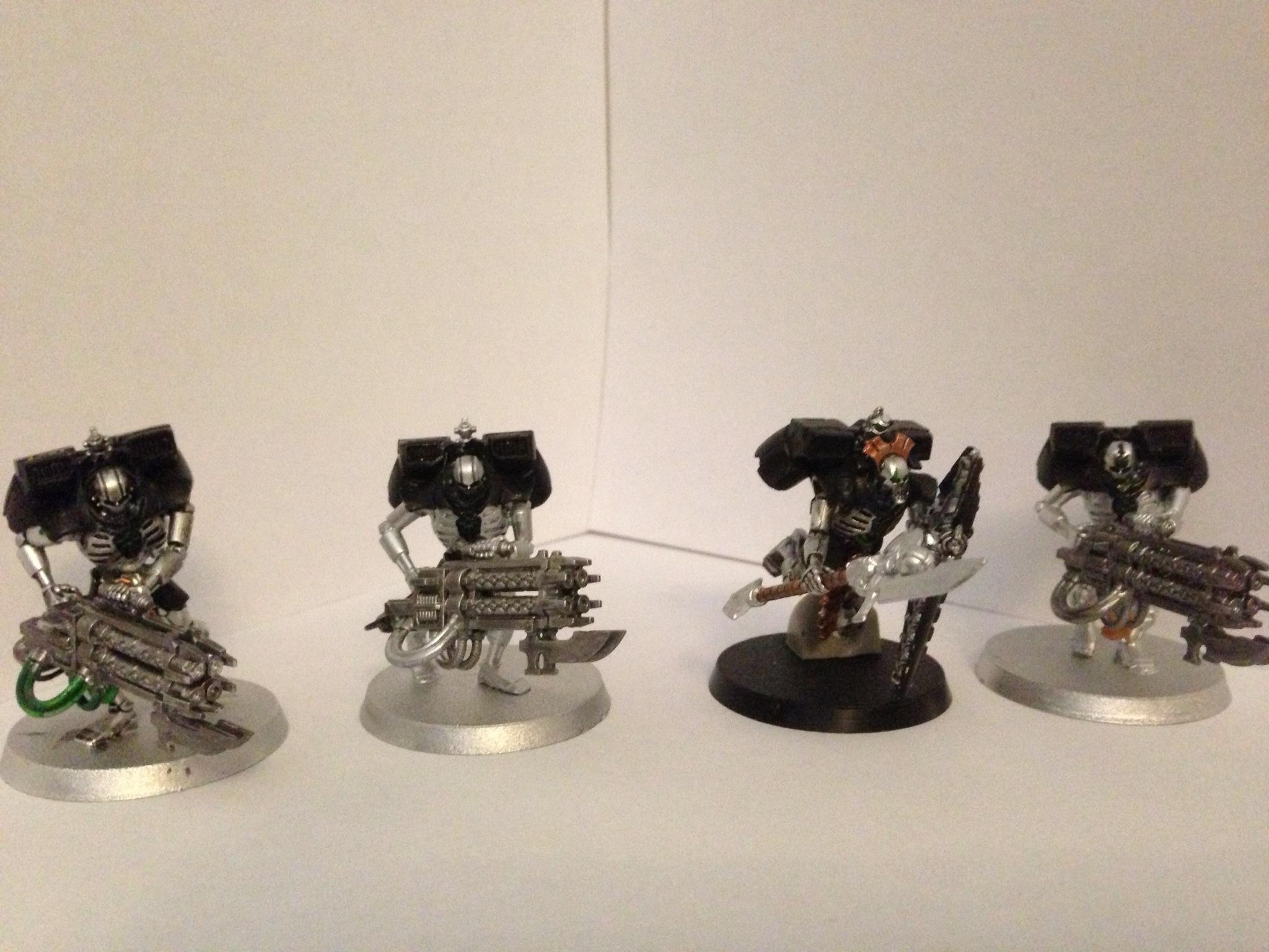 My destroyer lord and my 3 heavies that are almost finished