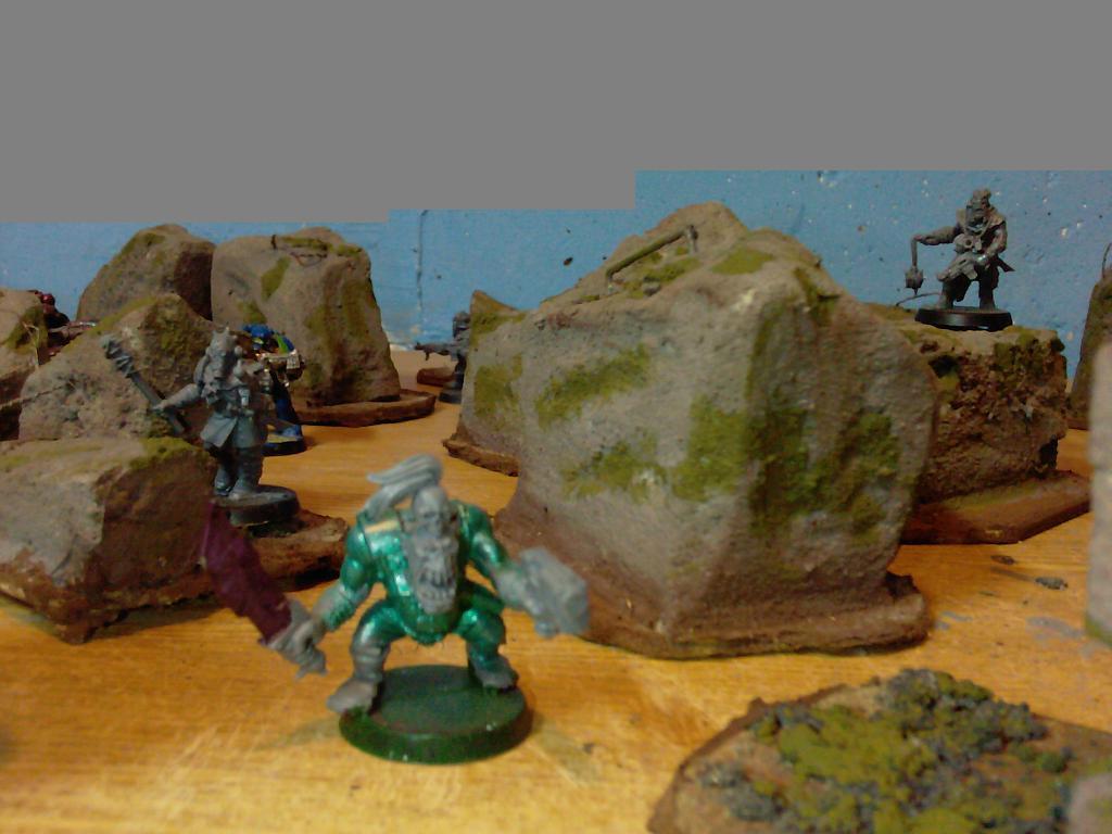 Custom, Defence Line, Do-it-yourself, Game Table, Stone