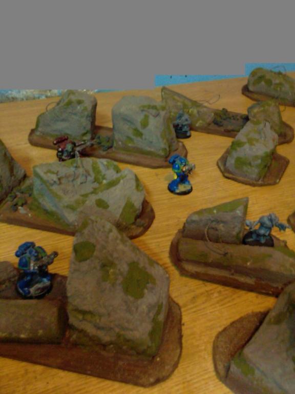 Custom, Defence Line, Do-it-yourself, Game Table, Stone