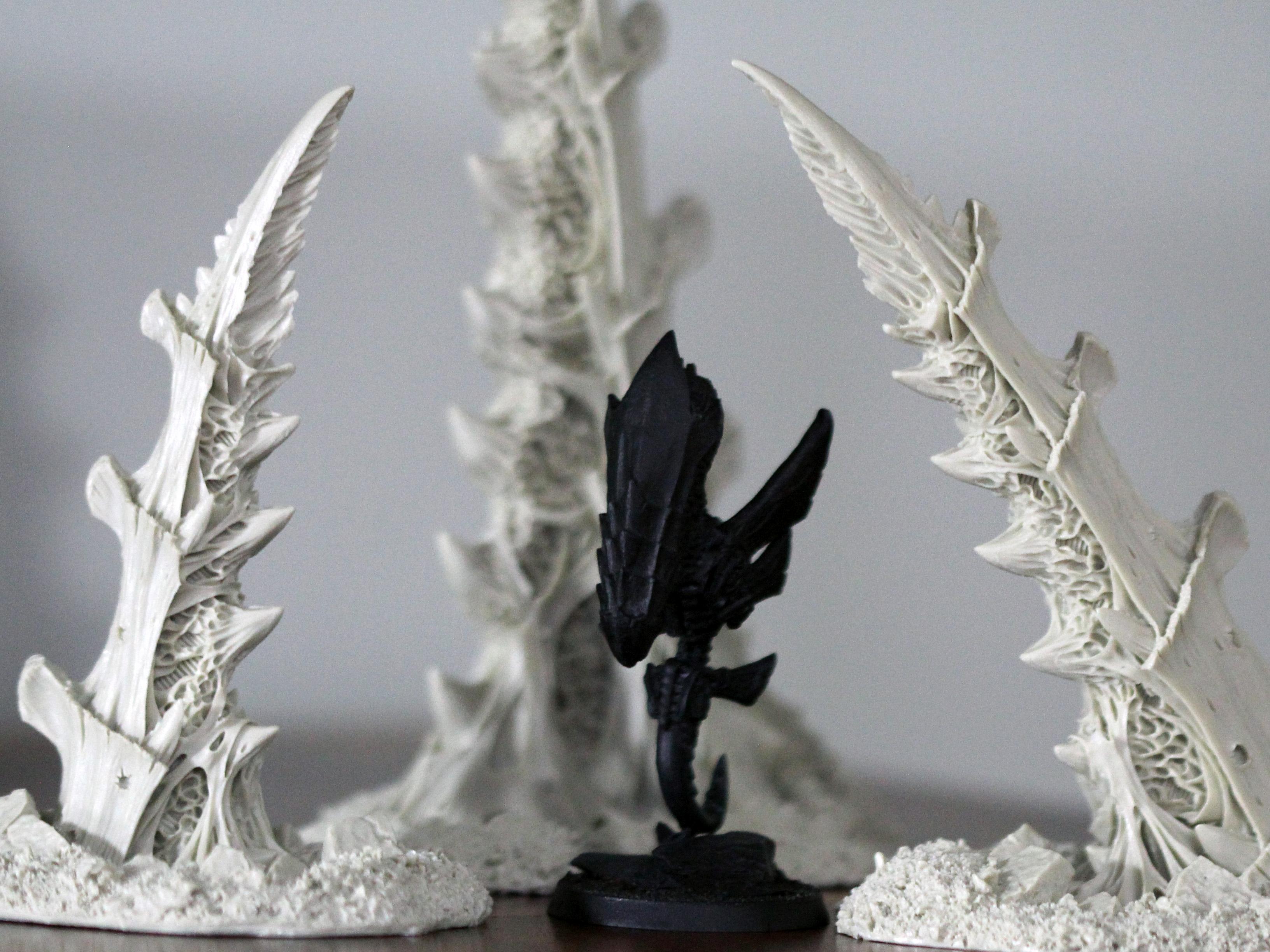 Cappilary Tower, Terrain, Tyranids, Warhammer 40,000