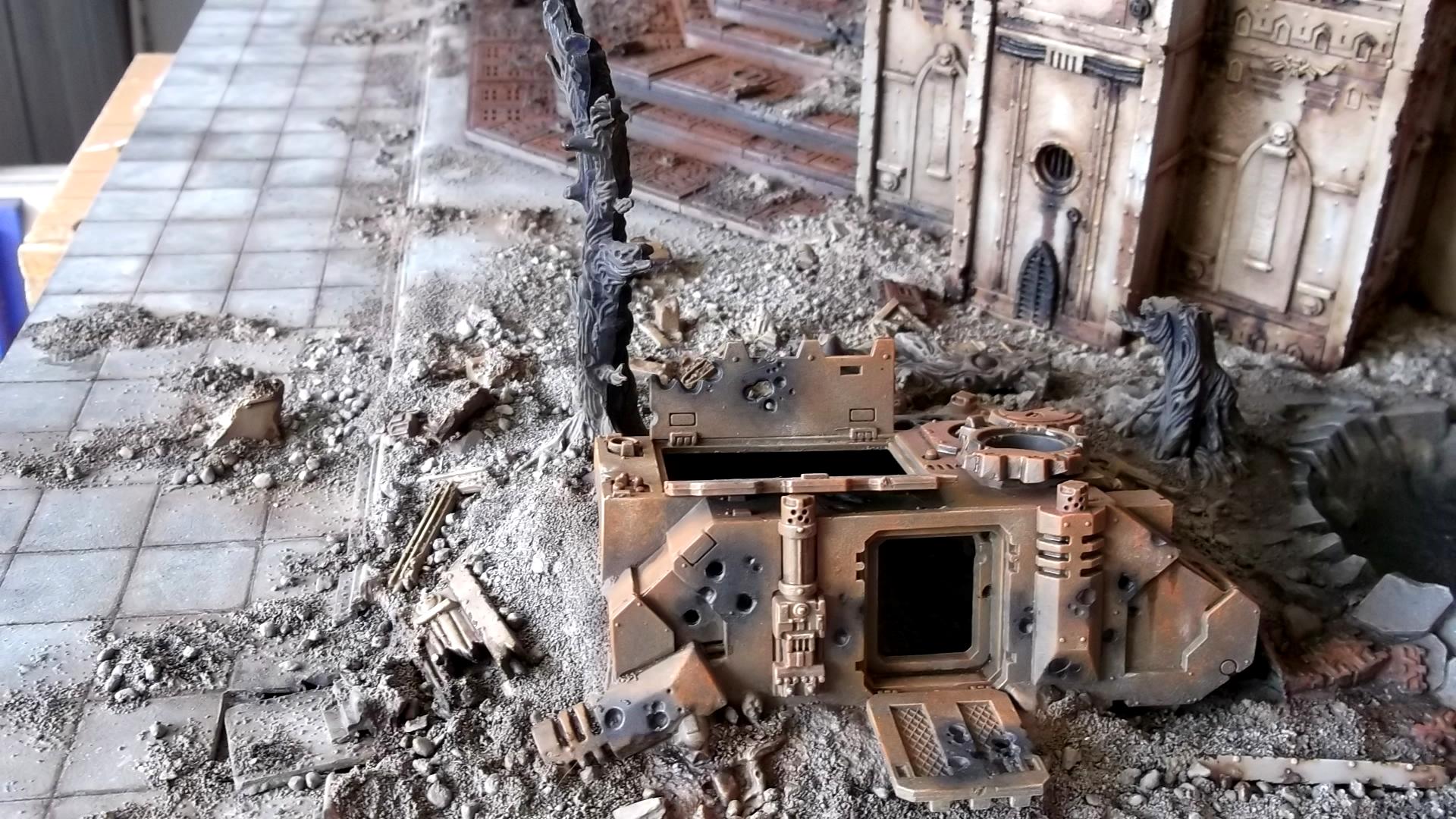 Rhino, Terrain, Armies on Parade 2012