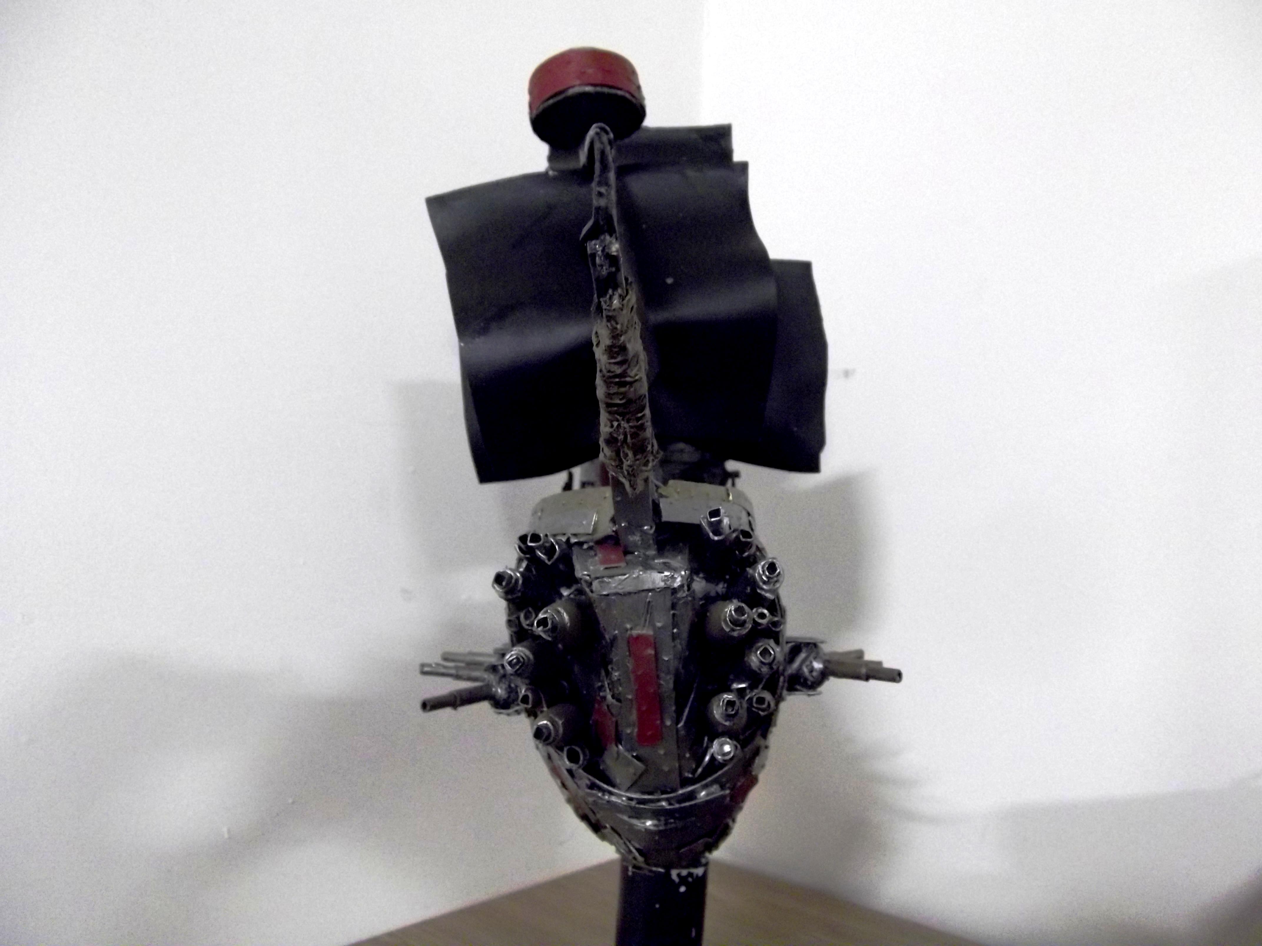 Apocalypse, Battle Barge, Blasta Bomma, Bommer, Conversion, Flyer, Freeboota, Freebooter, Orks, Pirate, Scratch Build, Sky Grinda