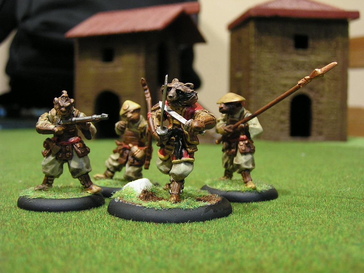 Otter Asigaru Tanuki Samurai