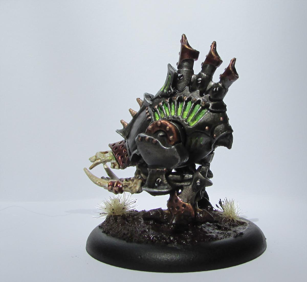 Cryx, Deathripper, Mud Base, Privateer Press, Warjack, Warmachine