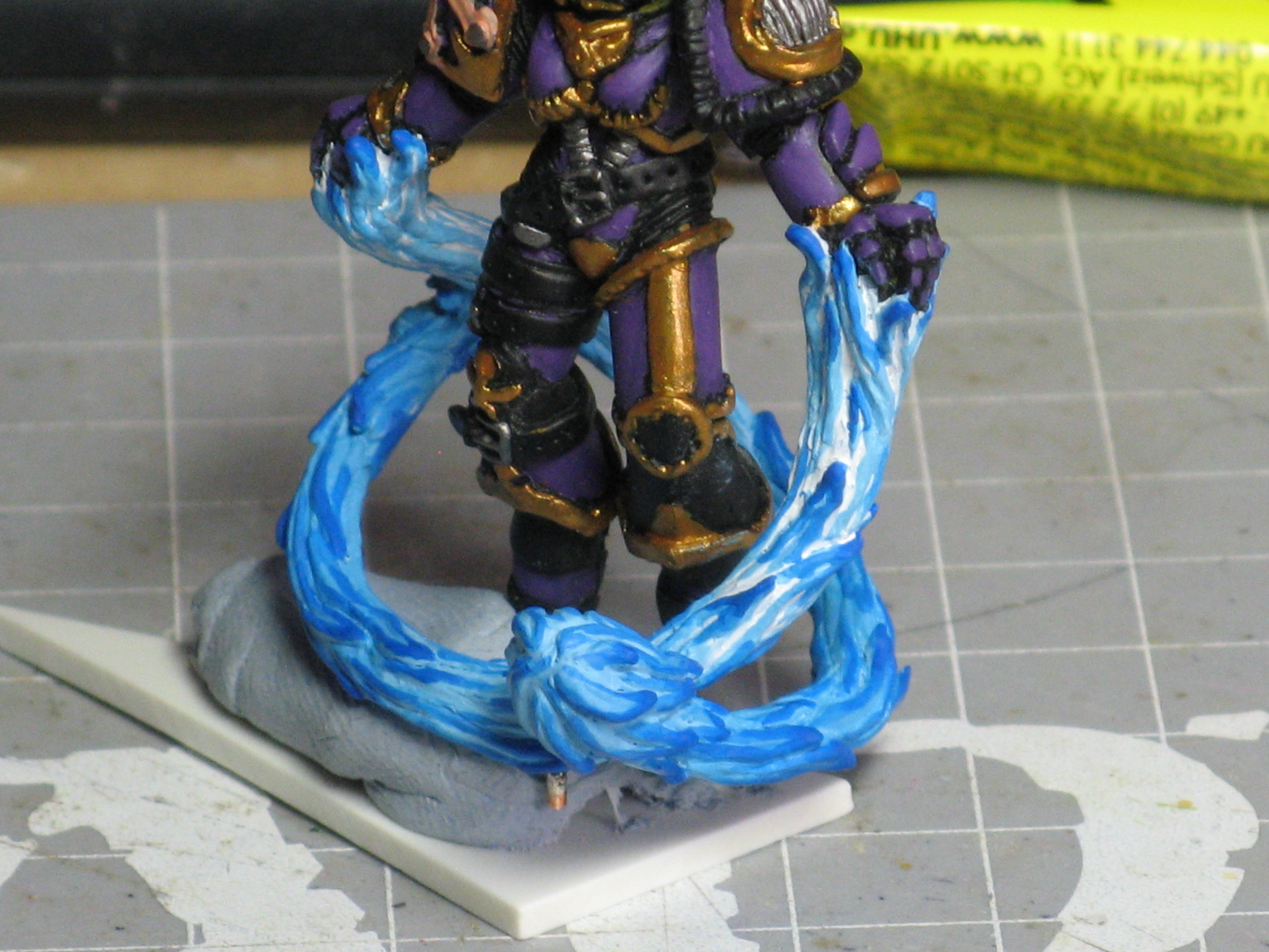 blue fire test