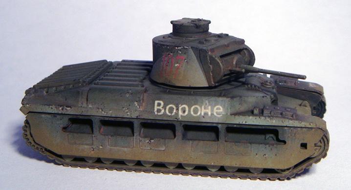 Flames Of War, Matilda 2, Russians, Tank