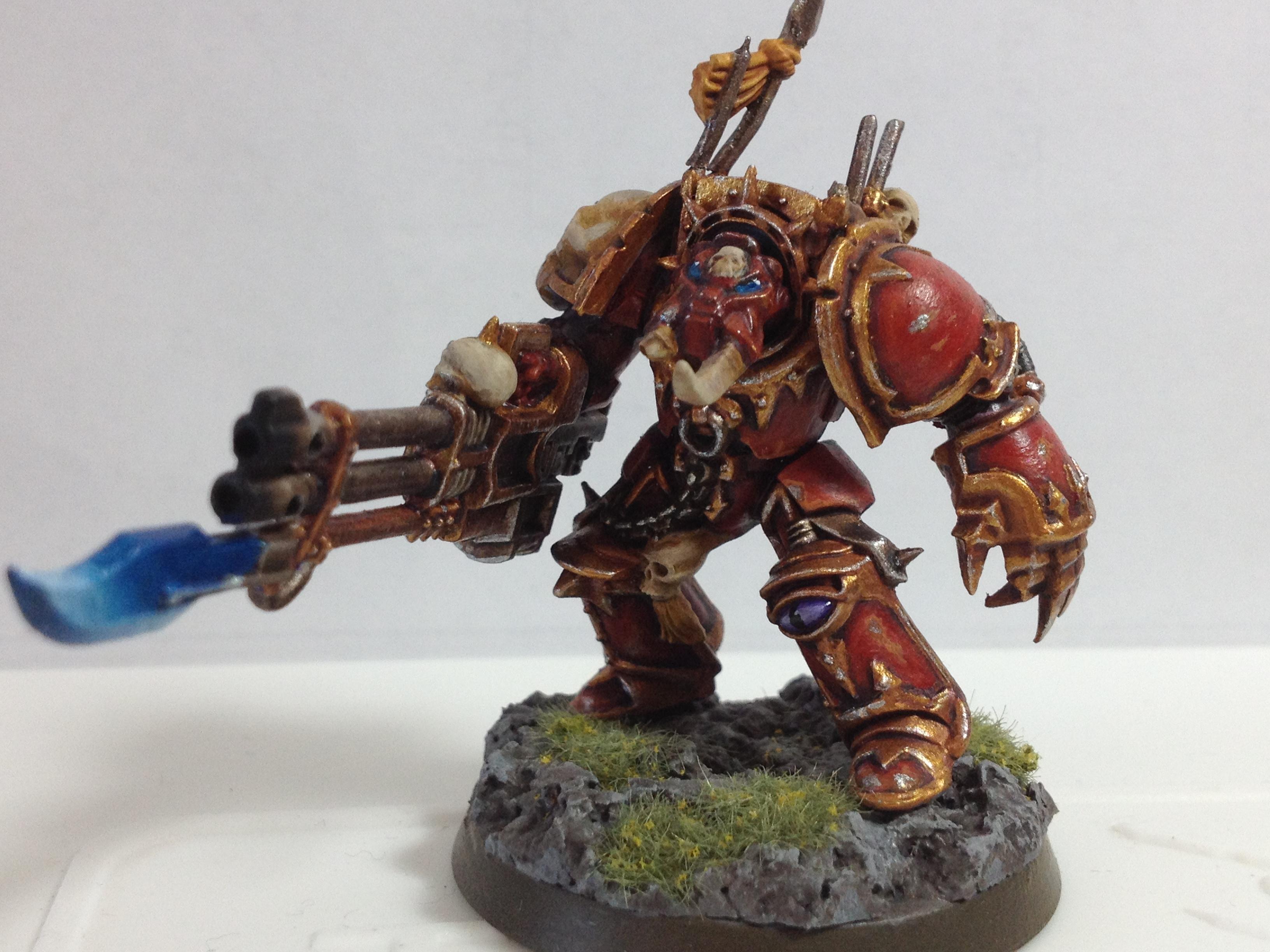 Chaos, Chaos Space Marines, Skulltakers, Terminator Armor, Warhammer Fantasy