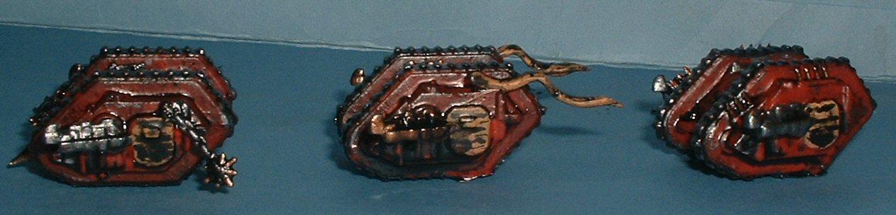 6mm, Chaos, Epic, 1st Land Raider Squadron
