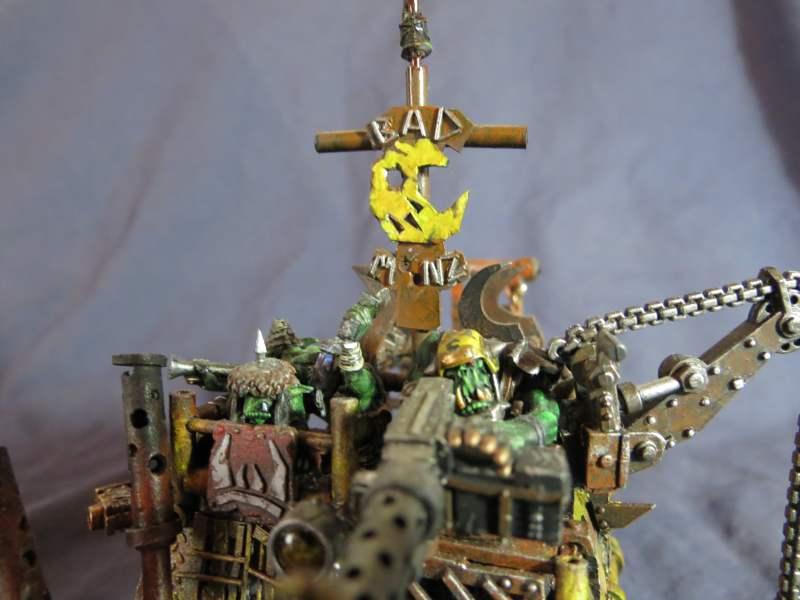 scratch built bad moonz sign and big shoota