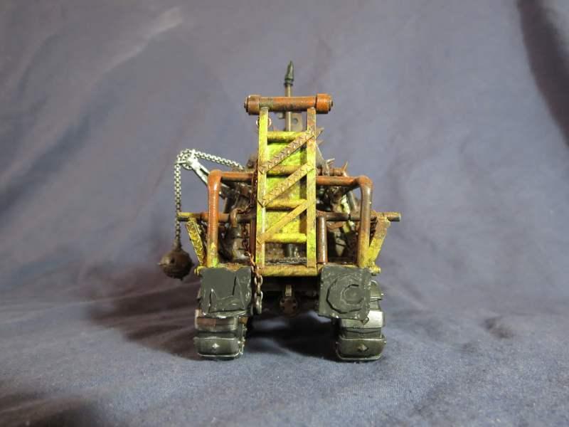 Back end with scratchbuilt boarding ramp 