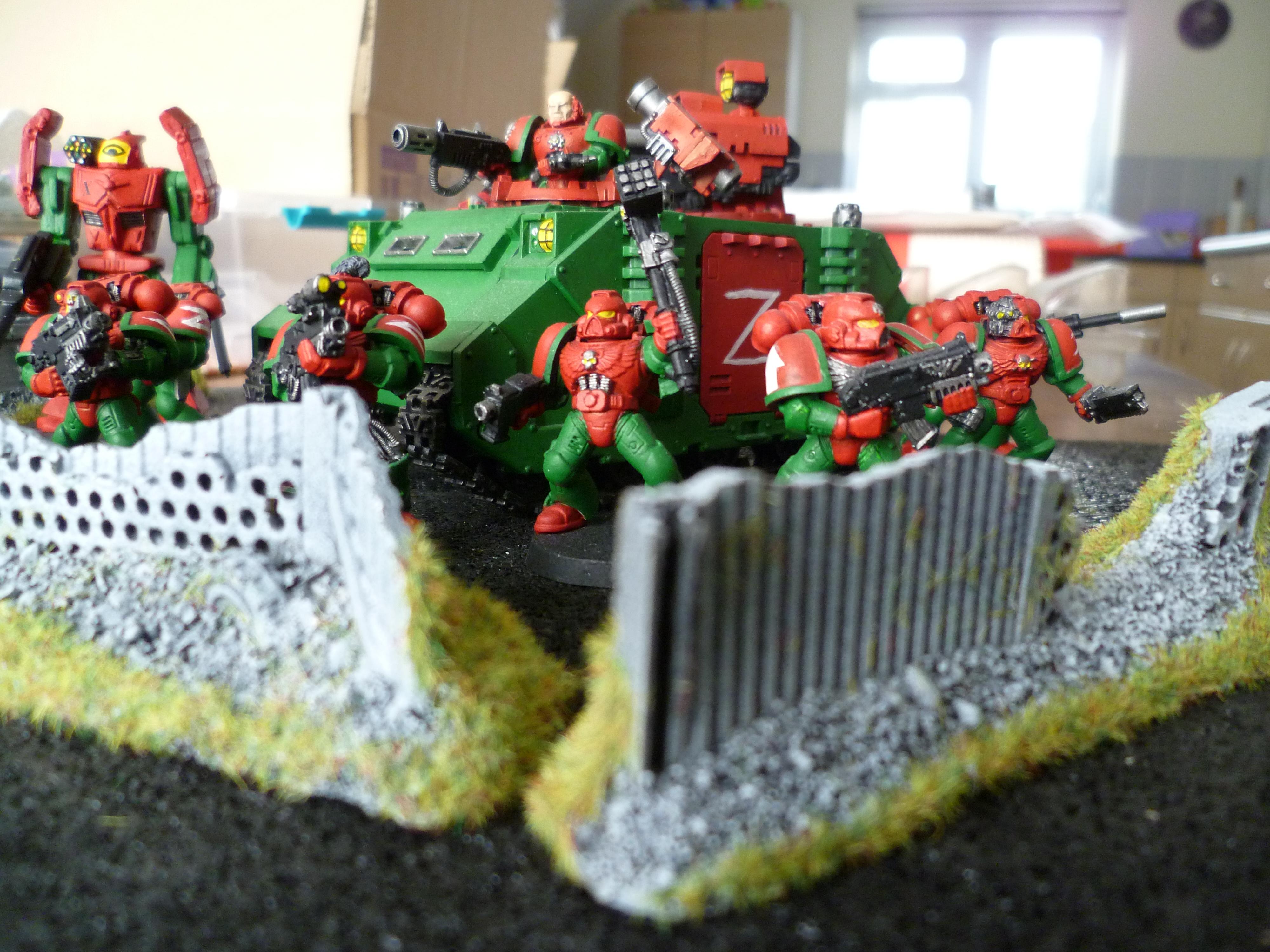 Conversion, Custom, Mech Warrior, Razorback, Space Marines, Tactical, Warhammer 40,000
