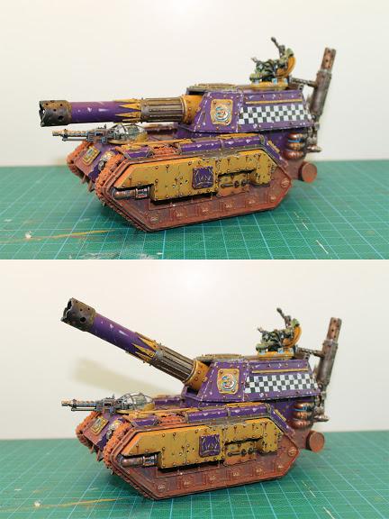 Basilisk, Guard Abuse, Looted, Orks, Wahammer 40k, Warhammer 40,000