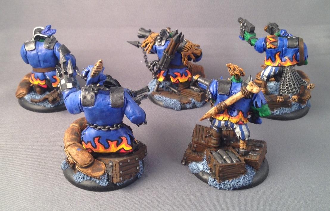 Flash Gitz, Orks, Pirate, Snazzguns, Warhammer 40,000