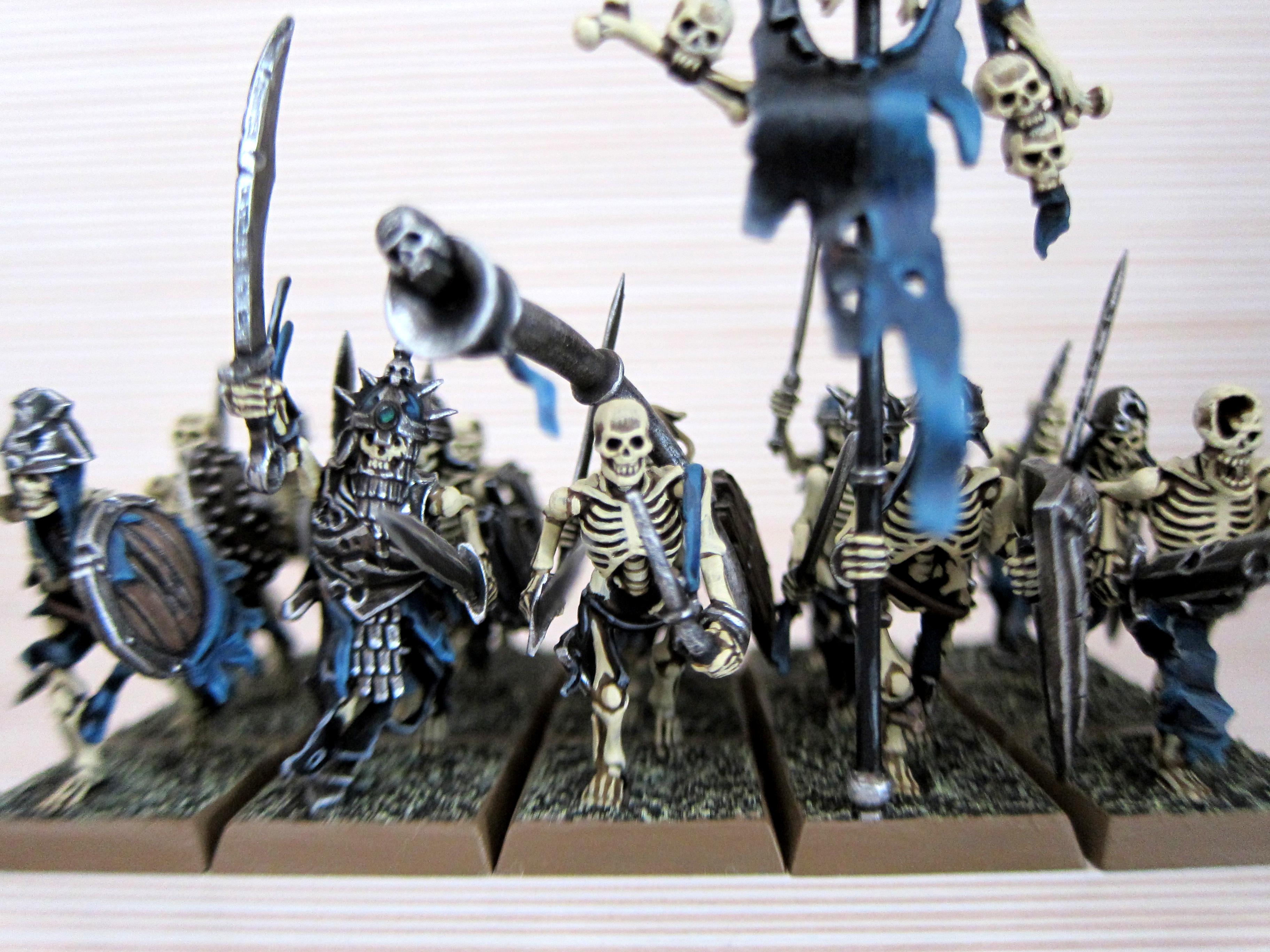 S, Skeleton Warrior, Skeleton Warriors, Skeletons, Undead, Vampire Counts, Warhammer Fantasy, Wfb