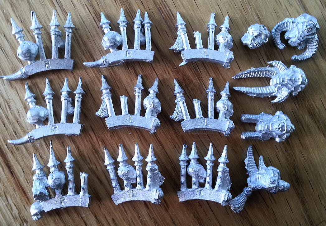 Chaos Terminator heads &amp; spikes