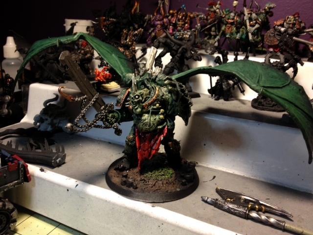 Prince, Daemon Prince, Chaos, Nurgle WIP