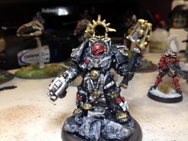 Chaplain, Blood Angels, Red skuil, Terminator
