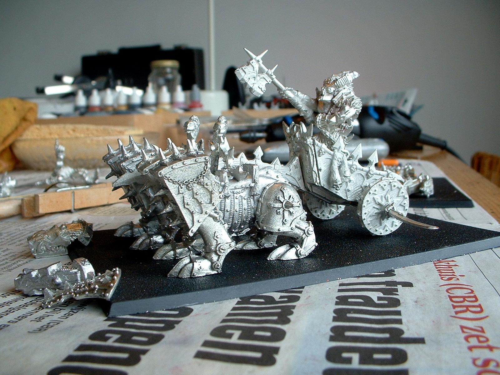 Blood Throne, Chariot, Daemons, Herald, Khorne