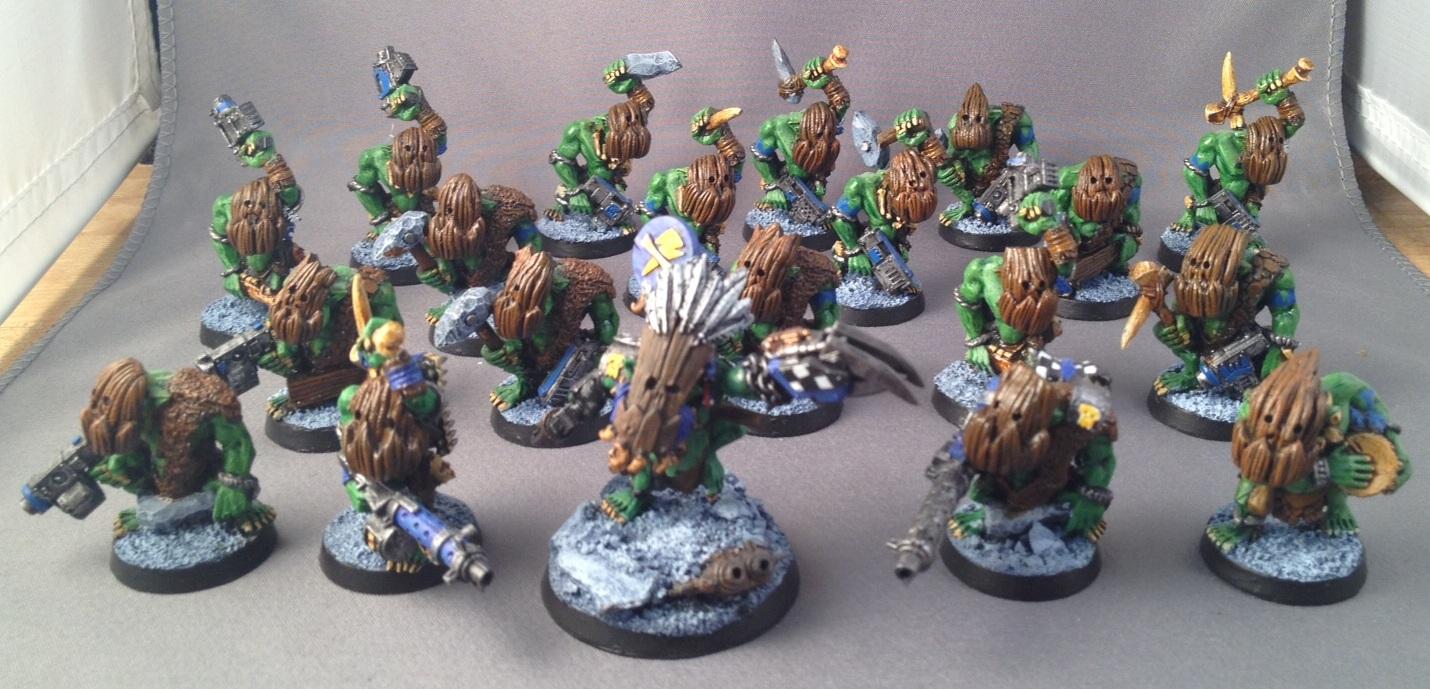 Feral, Kommandos, Madboyz, Orks, Slugga, Warhammer 40,000