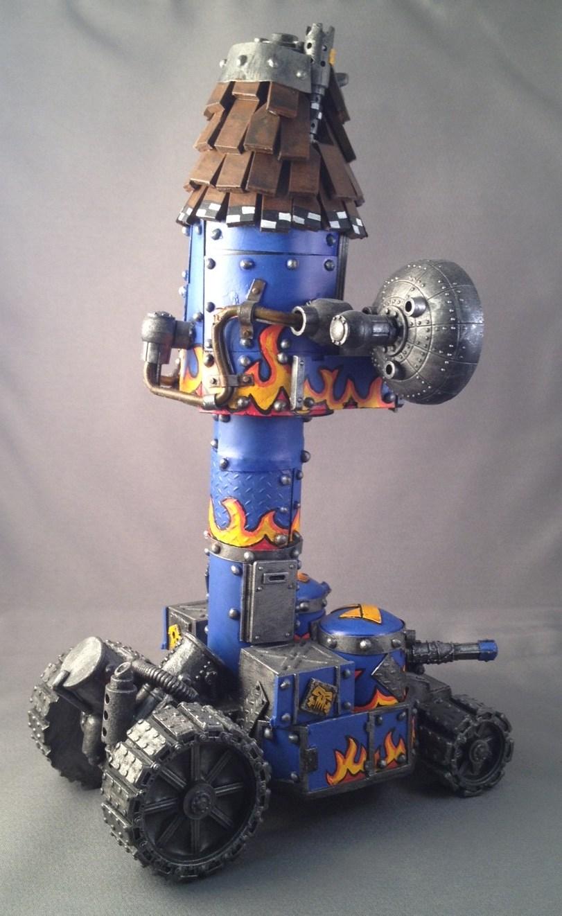 Armorcast, Battlewagon, Orks, Warhammer 40,000, Weirdboy Tower