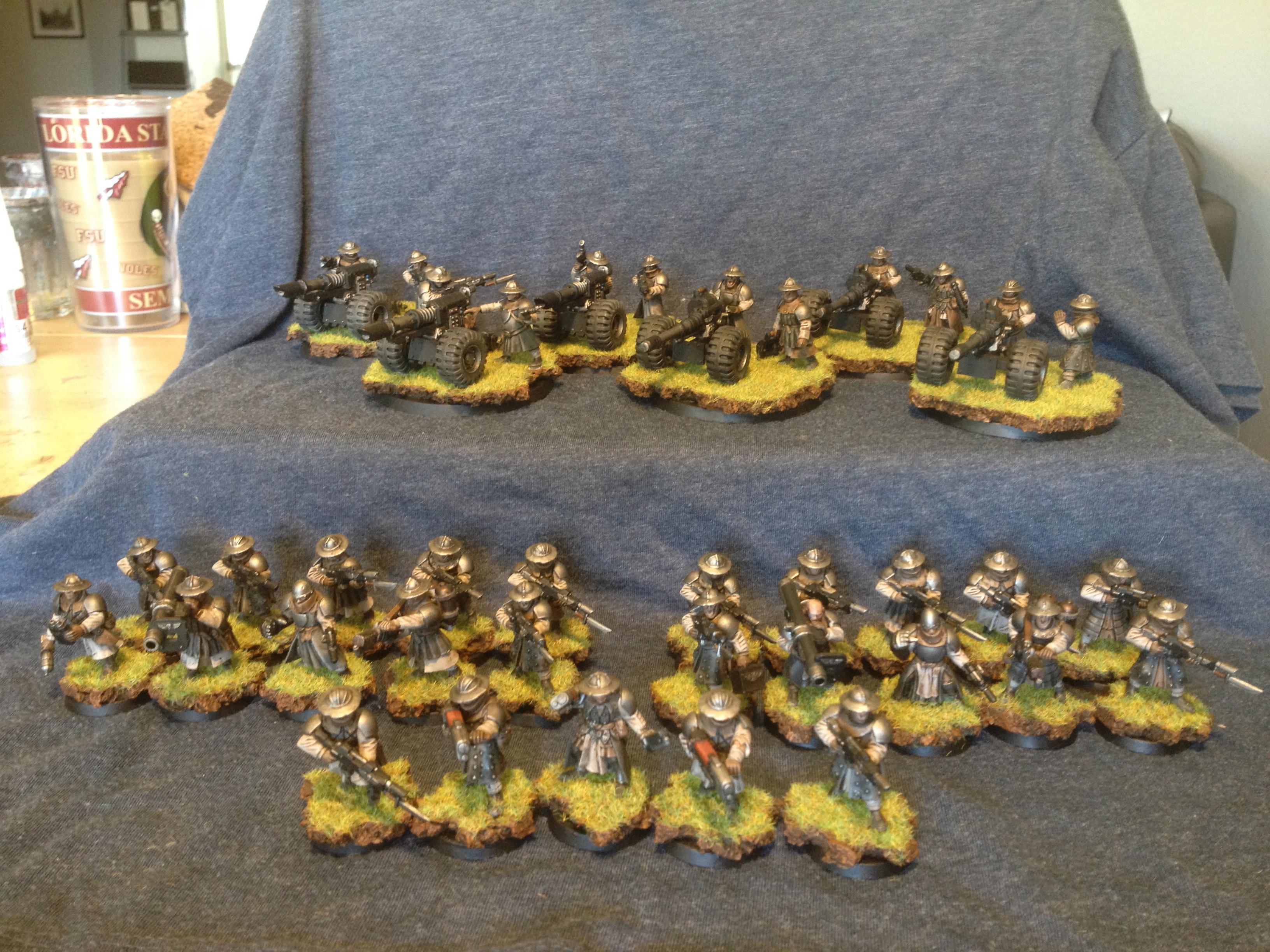 Conversion, Genswick Rifles, Imperial Guard, Kit Bash