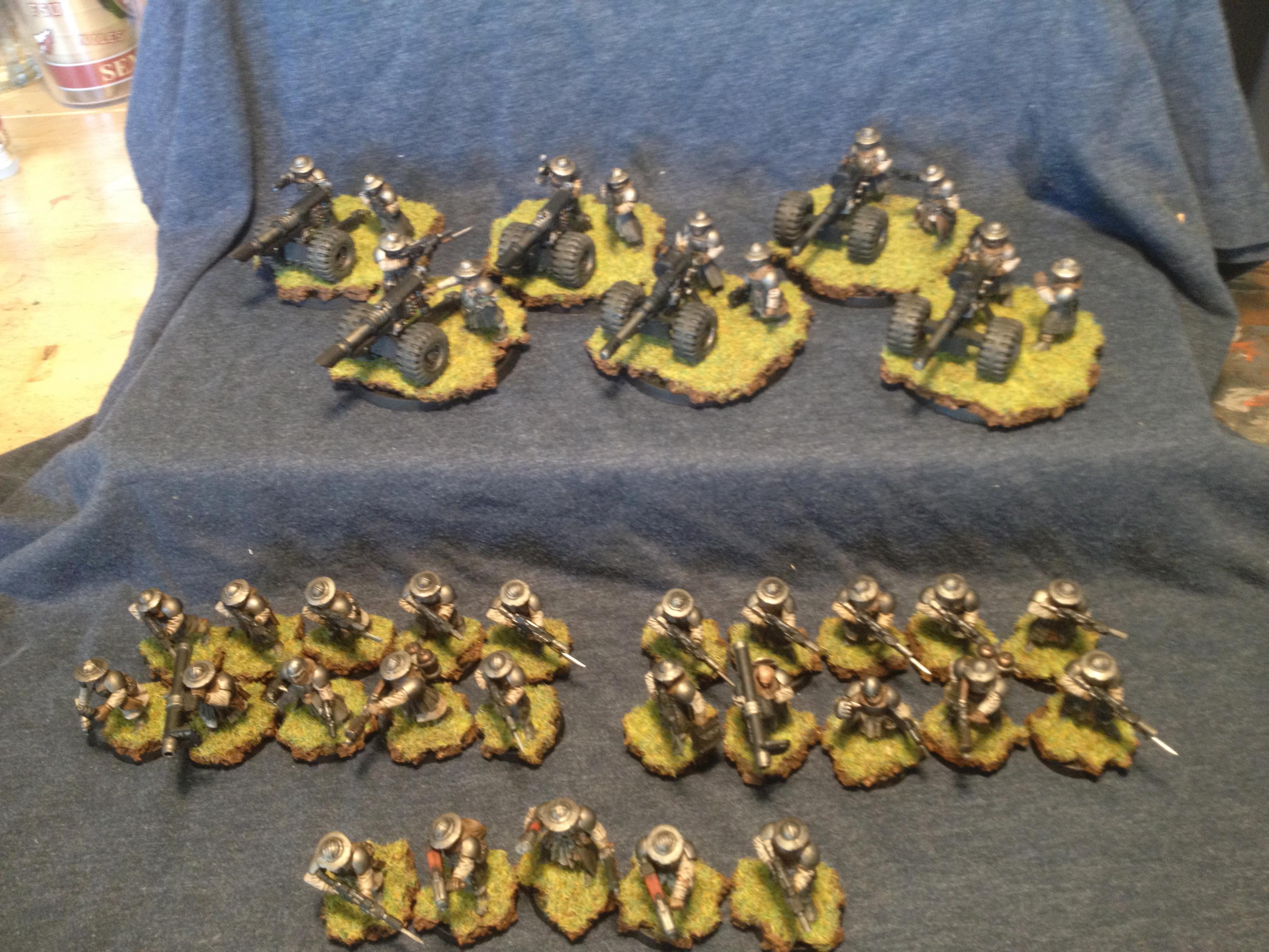 Conversion, Genswick Rifles, Imperial Guard, Kit Bash
