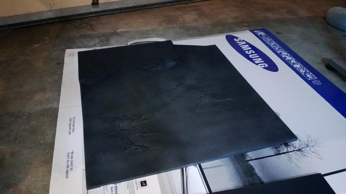 Done with the black priming