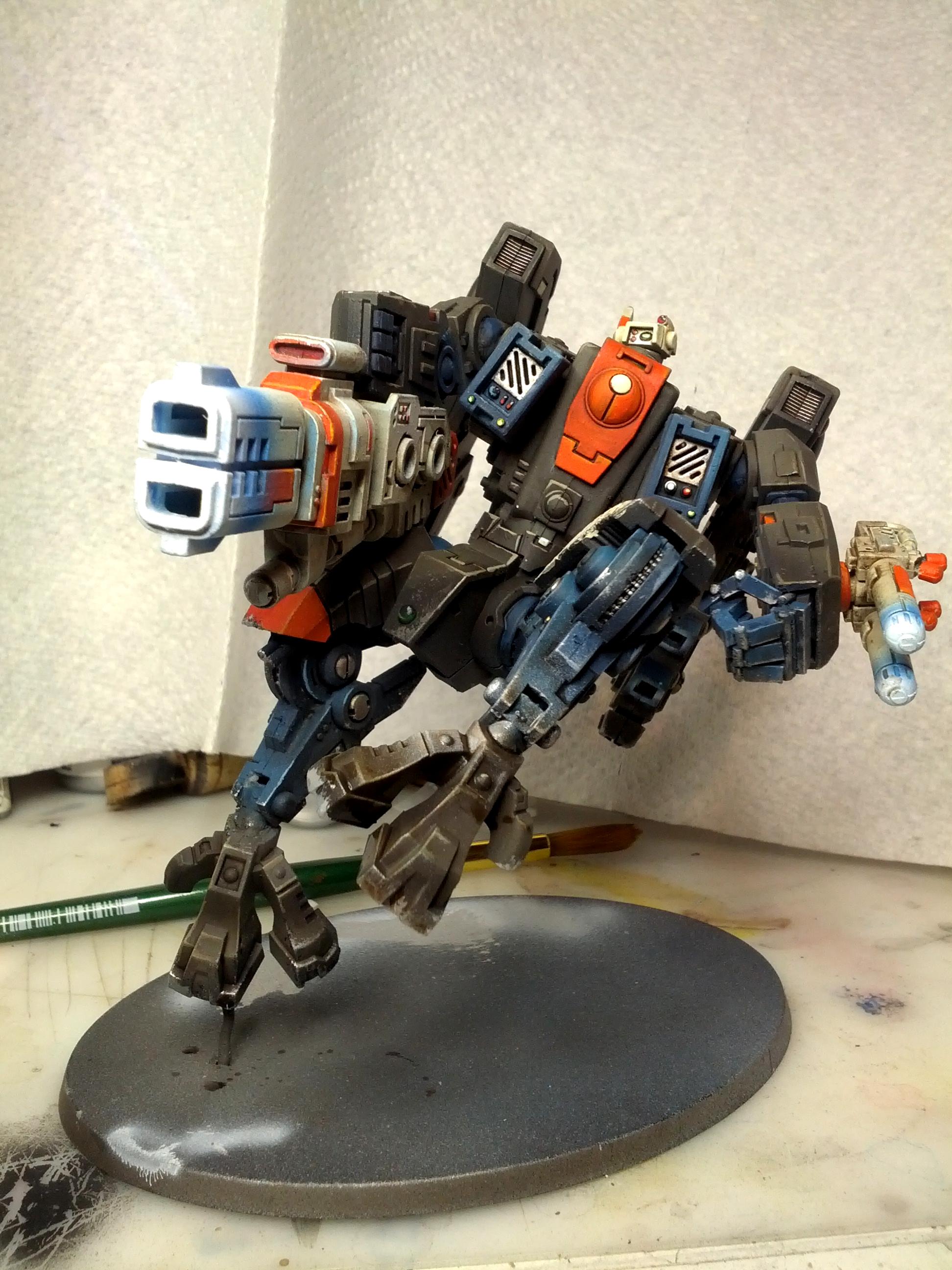 Riptide, Tau, Warhammer 40,000, Work In Progress